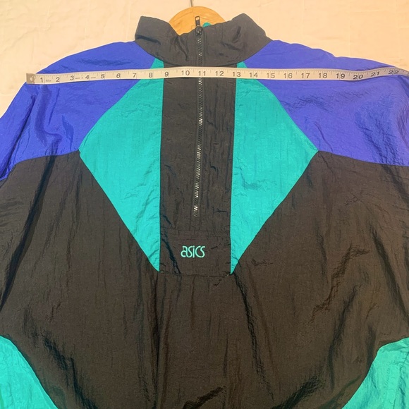 Retro 80s/90s ASICS Windbreaker Jacket - Picture 7 of 7